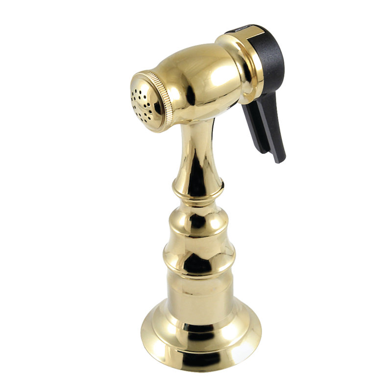 Kingston Brass Made To Match Brass Kitchen Faucet Side Sprayer, Polished Chrome
