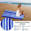 Serviettes de plage surdimensionnées pour serviettes de plage-120670359