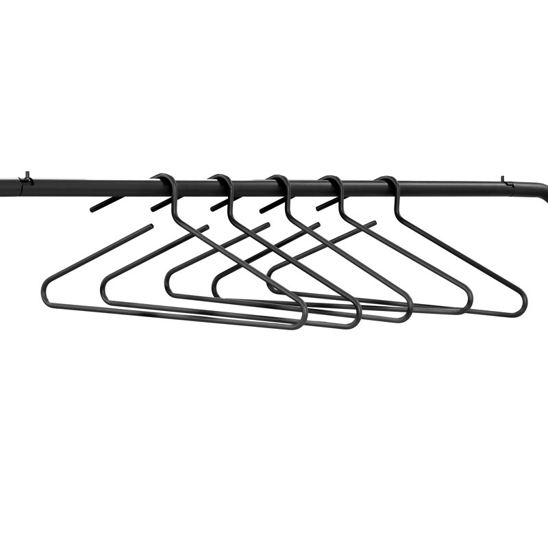 HANG-ON Steel Standard Hanger, Black