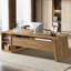78'' W Manufactured Wood and Metal L-Shaped Executive Desk-357708523