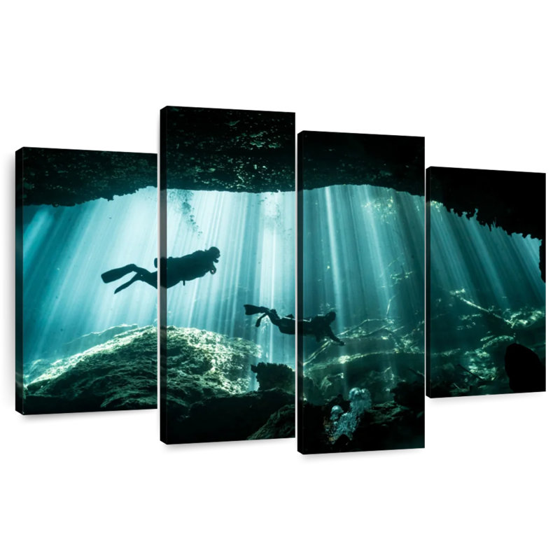 Senne Yucatan Scuba Divers, 48" H x 75" W