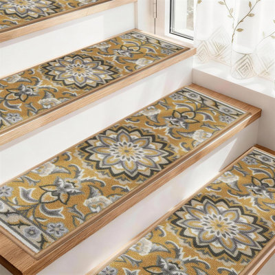 Stair Treads for Wooden Steps Non Slip Washable 8" X 30" 15pcs
