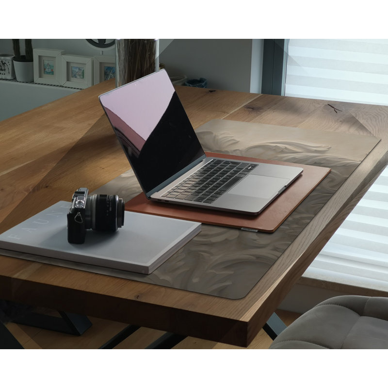 Polyvinyl Chloride (PVC) Desk Pad, 0.1cm H x 120cm W x 60cm D