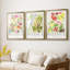 Affiche d'exposition Botanica I - reproduction sur mesure encadrée de qualité supérieure - 3 pièces-1212858945-1212858946
