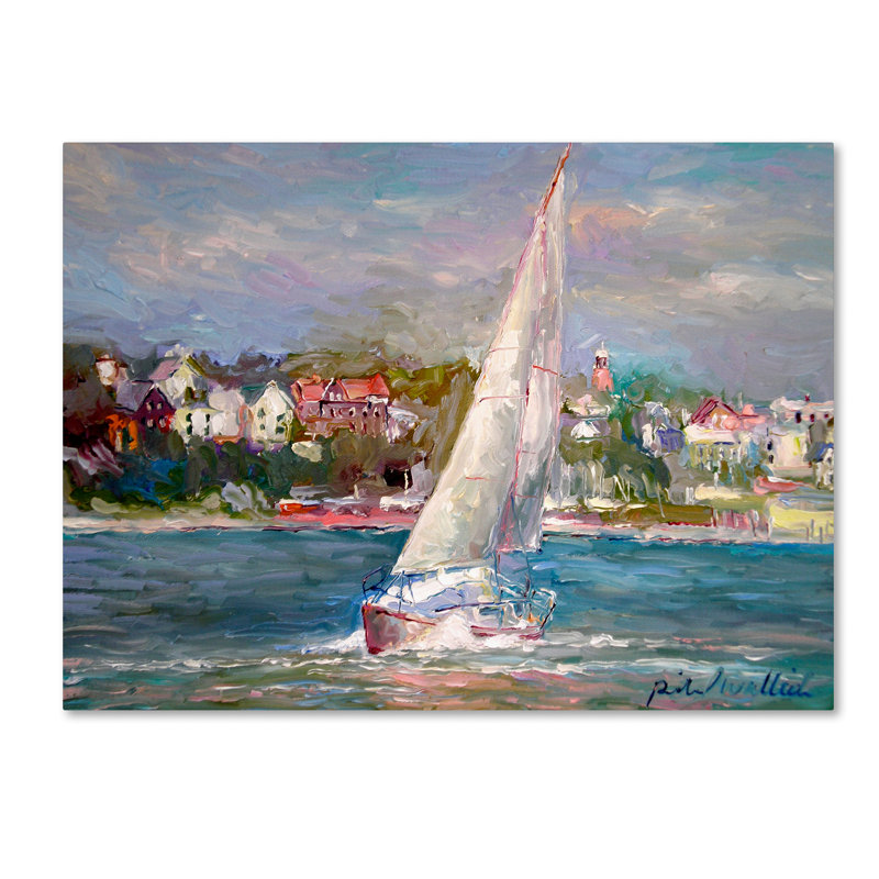 « art voile », reproduction sur toile tendue, H 18 po x l 24 po
