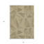 Tapis intérieur kaki brun lavable 5 pi x 8 pi