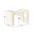 Cinead 23.79" Wide Standard Ottoman-2093743743