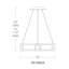 Mies 6 - Light LED Chandelier-29994073