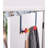 Iron Seamless Over-The-Door Hook Rack