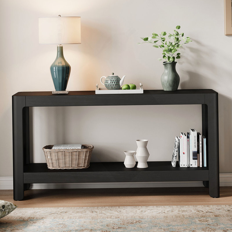 Console Mirod Modern, Noir