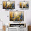 Blue Yellow Blooming Garden Lupine I - Lupine Wall Art Set Wall Art Set-115372241-115372250