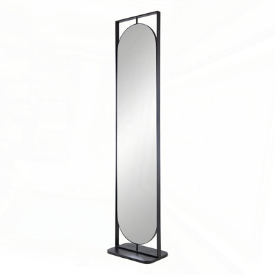 Miroir sur pied pleine longueur pivotant sur 360 °
