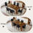 Spacious Dining Table Sets(must Include Both Table And Chair), Mdf Modern Home