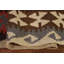 Tapis coloré en laine Kilim 8 x 12