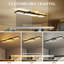 1 - Light Black LED Pendant