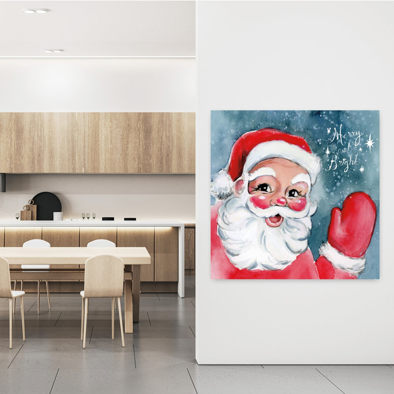 Contemporary Art Abstract Contemporary Winter Art by Katrina Pete - Wrapped Canvas Print, 121.92 cm H x 121.92 cm W