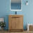 Leicia 30'' Single Bathroom Vanity with Ceramic Top-182316510