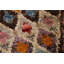 Tapis rose marocain à motif oriental marocain 7 x 10
