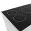 Cosmo 36 po Collection Stellar Pi. Plaque de cuisson à induction, plaque de cuisson en verre céramique à 5 brûleurs, four à convection, acier inoxydable