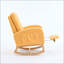 Chaise berçante d'appoint avec repose-pieds-312092129