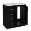 Ensemble de meuble-lavabo 30 po avec tiroirs et armoires-729265470
