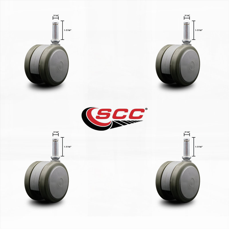 Metal Caster, Gray