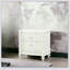 Table de chevet avec 2 tiroirs
