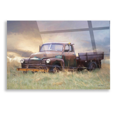 Rusty Chevy - impression sans cadre