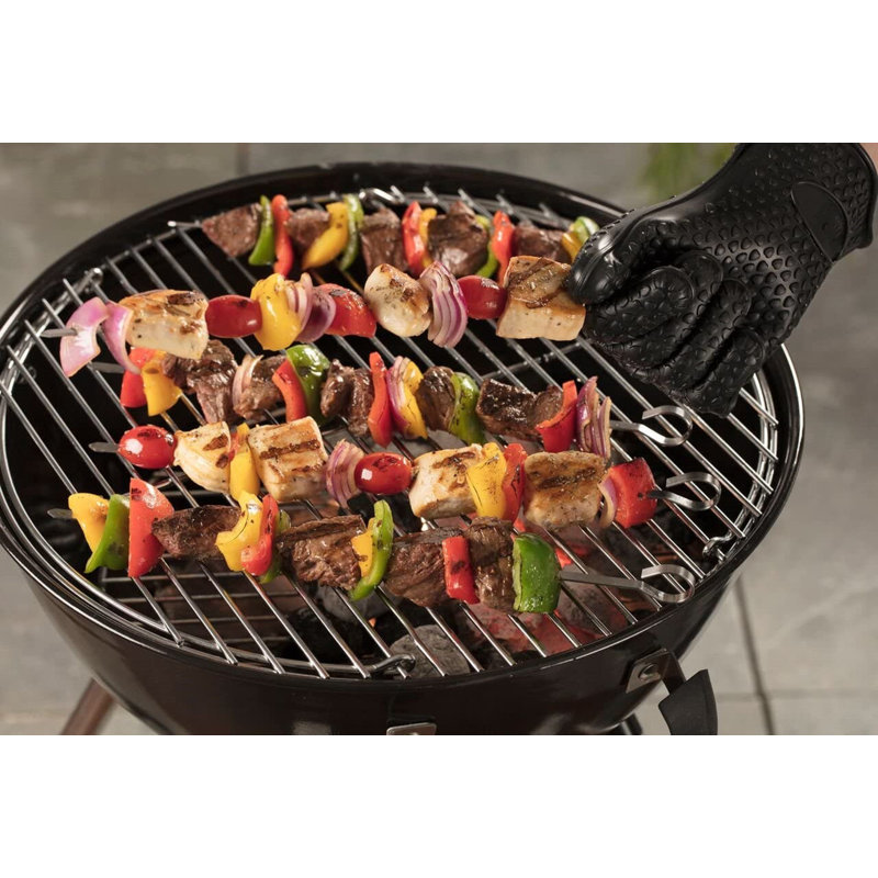 Cuisinart 18 Piece Wooden Handle Grill Tool Set