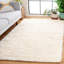 Abriel Solid Color Handmade Wool Area Rug in Ivory-798051869