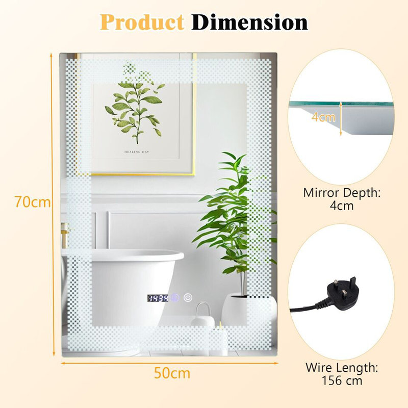 Compostella Rectangle Mirror