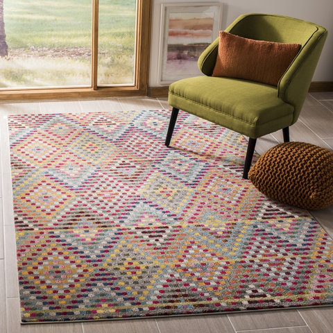 Knauer Geometric Area Rug, Rectangle 122 x 170 cm