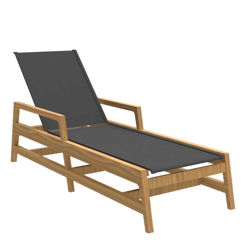 Seashore N-Dura Chaise, Brown