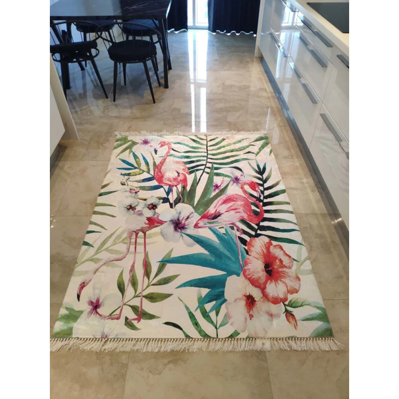 Tapis Masanao avec envers antidérapant, Tapis de couloir 3 pi 3 po x 8 pi 2 po