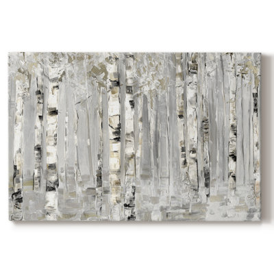 Shimmering Birch Grove -Gallery Wrapped Cavas