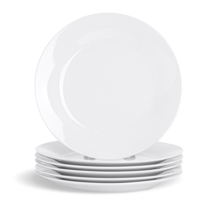 Argon Tableware - Classic Dessert Plates - 19cm - White