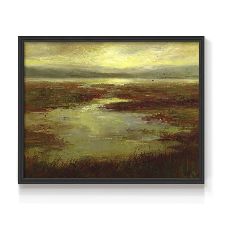Coastal Views V - Reproduction encadrée - Restickable, Noir, noir, noir, noir, H 16 po x l 20 po
