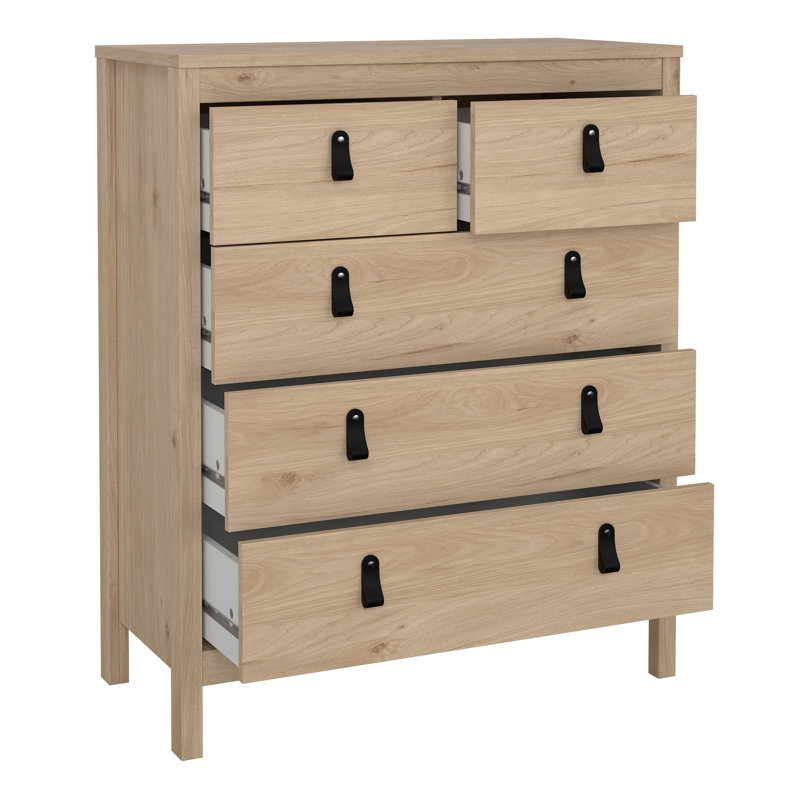 Ameiya 82.3cm W 5 - Drawer Chest of Drawers