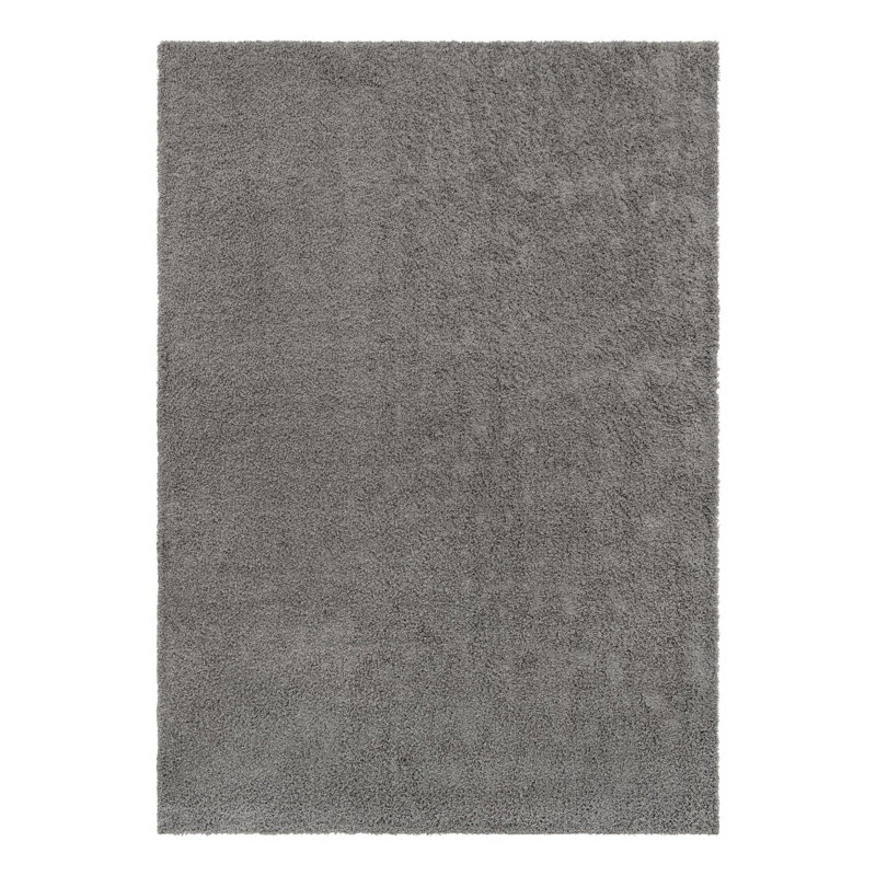 Santosha Shag Rug, Rectangle 10' x 14'1", Cloud Gray