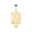 Lustre en grappe 13 lumières Art Deco