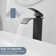 Vessel Sink Faucet Modern Waterfall Single Hole Bathroom Faucet Single Handle with Pop up Drain Without Overflow Assembly Vanity Basin Bath Sink Faucets Mixer Tap