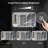Adalard LED Frameless Bathroom Vanity Mirror 48'' x 24'' with Anti-Fog and Color Changing Light