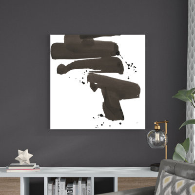 «Ink Drops IV» par Chris Paschke, reproduction d'art sur toile tendue