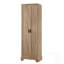 Armoire de rangement polyvalente avec deux portes, une tablette réglable et un panneau de fibres à densité moyenne durable pour la salle de bain ou le bureau-994236094