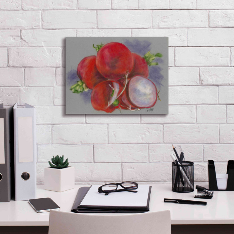 'Bunches' by Barbara Keith, Canvas Wall Art, 12" H x 16" W x 0.75" D