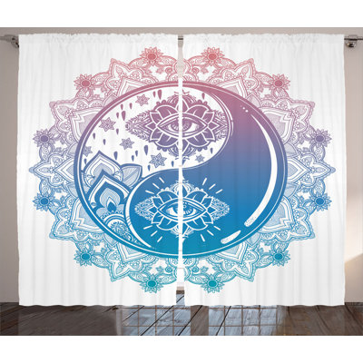 Ardane Semi Sheer Curtain Pair