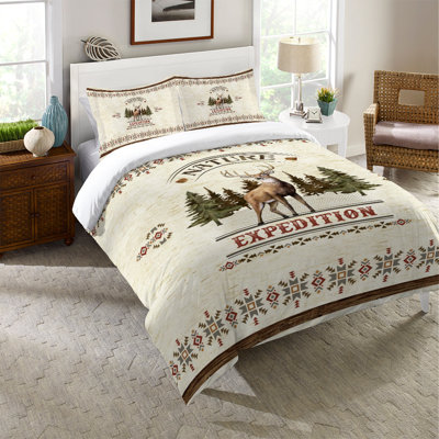 Natures Expedition Machine Woven Comforter