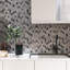 Carrelage mural mosaïque aléatoire en métal 1,25 po x 3 po Supreme-60816846