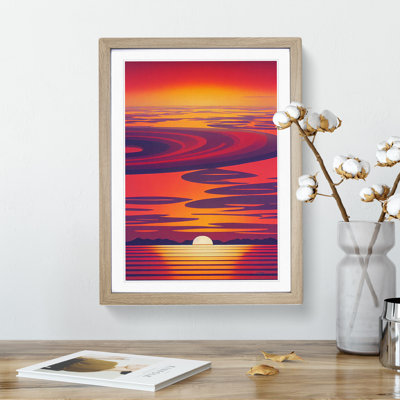 Unreal Sunset View - Wall Art
