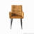 Modern Velvet Upholstered Dining Chairs Set of 2 - Sturdy Iron Frame with Plush Cushioned Seating-485514954